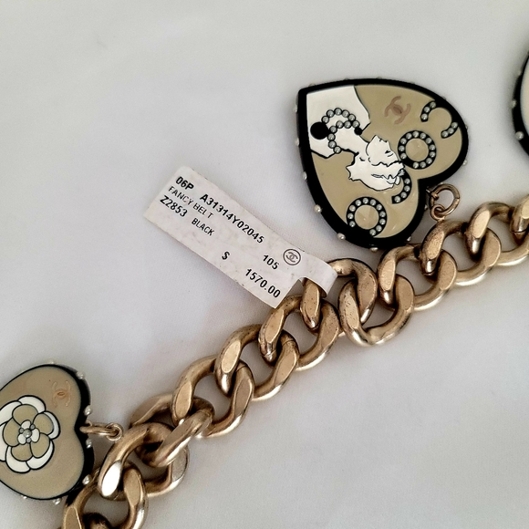 Authentic CHANEL chain belt/necklace - Picture 4 of 8